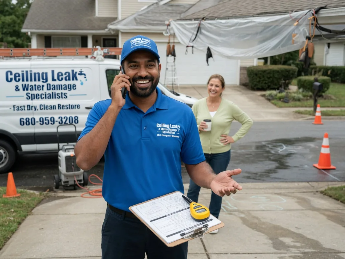 Ceiling Leak Cleanup Halifax, VA FAQs